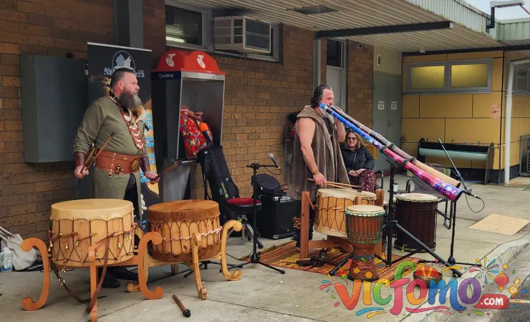 Hurstbridge  Wattle  Festival  Drum  Circle  Live  Performance