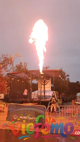Frankston  Fire  Festival  Flame  Show