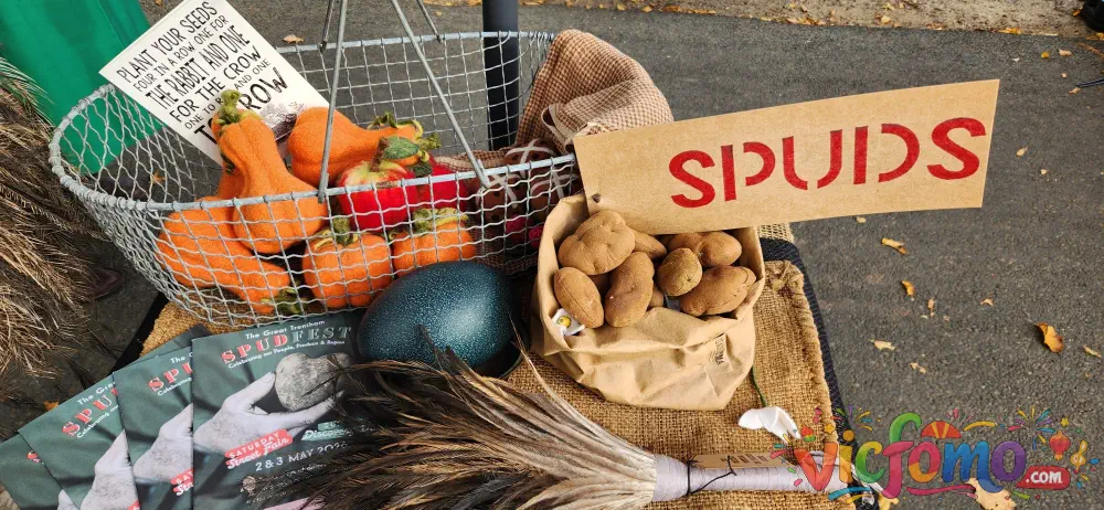 Trentham  Spudfest  Basket  Spuds