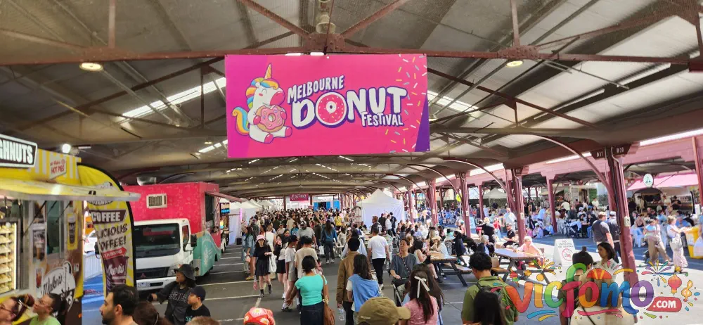 Melbourne  Donut  Festival  Banner  View