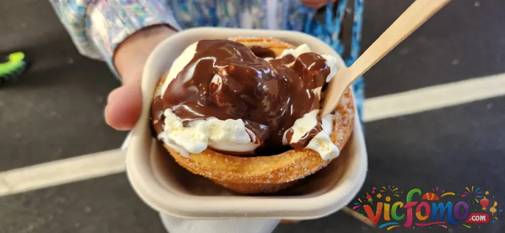 Melbourne  Donut  Festival  Chocolate  Ice  Cream  Donut